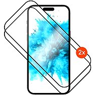 FIXED FullGlue-Cover mit Applikator für Samsung Galaxy A27 5G 2 Stk schwarz - Schutzglas