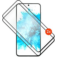 FIXED FullGlue-Cover with Applicator for Samsung Galaxy S26 FE, 2pcs per Pack, Black - Glass Screen Protector