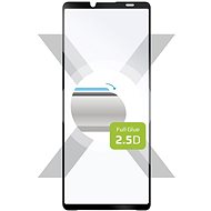 FIXED FullGlue-Cover for Sony Xperia 10 VI black - Glass Screen Protector
