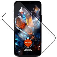 FIXED Armor with Anti-dust applicator for Apple iPhone 12ProMax/13Max/14Plus black - Glass Screen Protector
