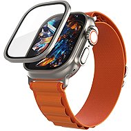 FIXED Armour with Steel Frame for Apple Watch Ultra 49mm Titanium - Glass Screen Protector