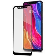 CELLY Full Glass for Xiaomi Mi 8 Black - Glass Screen Protector