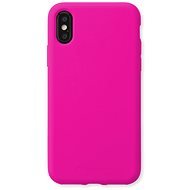 CellularLine SENSATION tok Apple iPhone X/XS készülékhez, neon rózsaszín - Telefon tok