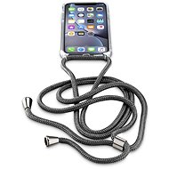 Cellularline Neck-Case with Black Strap for Apple iPhone XR - Phone Cover