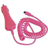CELLY CCMICRO pink - Car Charger