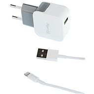 CELLY TURBO travel charger lighting white - Töltő adapter