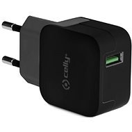 CELLY TURBO USB Travel Charger Black - Charger