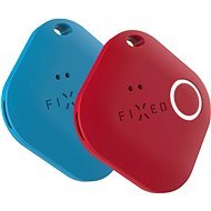 FIXED Smile PRO Duo Pack modrý + červený - Bluetooth lokalizačný čip