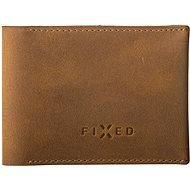 FIXED Smile Wallet so smart trackerom FIXED Smile a motion senzorom, hnedá - Peňaženka