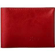 FIXED Smile Wallet so smart trackerom FIXED Smile a motion senzorom, červená - Peňaženka