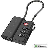 FIXED Tag Lock with Find My and TSA support black - Bluetooth Chip Tracker