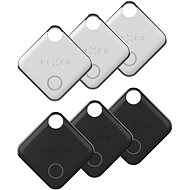 FIXED Tag mit Find My Support 6 Stück 3x schwarz + 3x weiß - Bluetooth-Ortungschip
