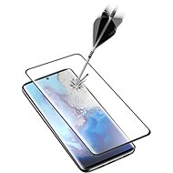Cellularline Glass for Samsung Galaxy S20 Black - Glass Screen Protector