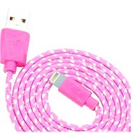 CELLY Lightning fuchsia 1 m - Data Cable