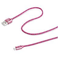 CELLY connecting USB A (M) - micro B (M) 1 meter fuchsia - Data Cable