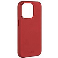 FIXED MagLeather with MagSafe support for Apple iPhone 15 Pro red - Phone Cover