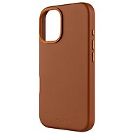 FIXED MagLeather with MagSafe support for Apple iPhone 16 brown - Phone Cover