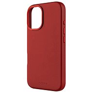 FIXED MagLeather with MagSafe support for Apple iPhone 16 red - Phone Cover