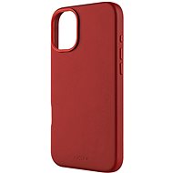 FIXED MagLeather with MagSafe support for Apple iPhone 16 Plus red - Phone Cover