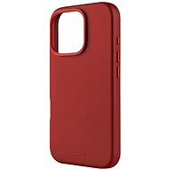 FIXED MagLeather with MagSafe support for Apple iPhone 16 Pro red - Phone Cover