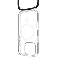 FIXED MagPure Neck with black lanyard for Apple iPhone 16 Pro - Phone Cover
