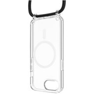 FIXED MagPure Neck with black lanyard for Apple iPhone 17e/16e - Phone Cover