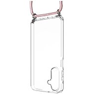 FIXED Pure Neck with detachable pink lanyard for Samsung Galaxy A16 4G/5G - Phone Cover