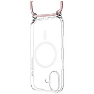 FIXED MagPure Neck with pink lanyard for Apple iPhone 17 - Phone Cover