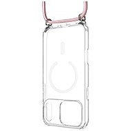 FIXED MagPure Neck with pink lanyard for Apple iPhone 17 Pro - Phone Cover