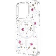 FIXED MagBloom with MagSafe Support for Apple iPhone 13 Pink Blossom - Phone Cover