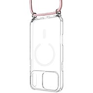 FIXED MagPure Neck s růžovou šňůrkou na krk pro Apple iPhone 18 Pro - Phone Cover