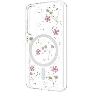 FIXED MagBloom with MagSafe Support for Samsung Galaxy S25 Blush Plum - Phone Cover