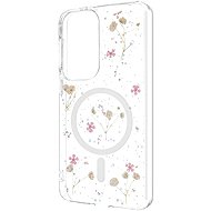 FIXED MagBloom with MagSafe support for Samsung Galaxy A57 5G Blush Plum - Phone Cover