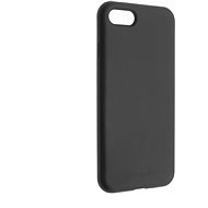 FIXED Flow Liquid Silicon Case for Apple iPhone 7/8/SE (2020/2022) Black - Phone Cover