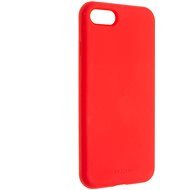 FIXED Flow Liquid Silicon case pre Apple iPhone 7/8/SE (2020/2022) červený - Kryt na mobil