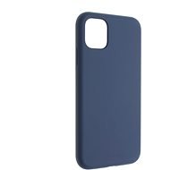 FIXED Flow Liquid Silicon Case for Apple iPhone 11 Blue - Phone Cover