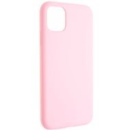 FIXED Flow Liquid Silicon Case for Apple iPhone 11 Pink - Phone Cover