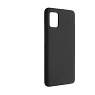 FIXED Flow Liquid Silicon Case for Samsung Galaxy A51 Black - Phone Cover