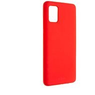 FIXED Flow Liquid Silicon Case for Samsung Galaxy A51 Red - Phone Cover