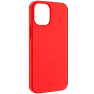 FIXED Flow Liquid Silicon Case for Apple iPhone 12 mini Red - Phone Cover