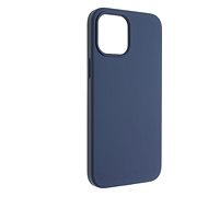 FIXED Flow Liquid Silicon case pre Apple iPhone 12 Pro Max modrý - Kryt na mobil