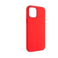 FIXED Flow Liquid Silicon Case for Apple iPhone 12 Pro Max Red - Phone Cover