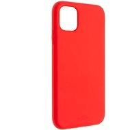 FIXED Flow Liquid Silicon case for Apple iPhone 13, Red - Phone Cover