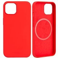 FIXED MagFlow s podporou MagSafe pre Apple iPhone 13 červený - Kryt na mobil