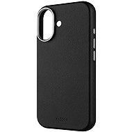 FIXED MagLeather for Apple iPhone 17 in vegan leather with MagSafe support black - Phone Cover