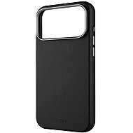 FIXED MagLeather for Apple iPhone 17 Pro Max in vegan leather with MagSafe support black - Phone Cover
