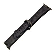 FIXED Berkeley for Apple Watch, 42mm and 44mm, with Black Buckle, Black - Watch Strap