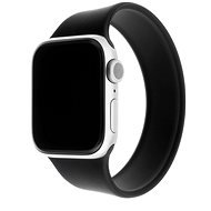 FIXED Elastic Silicone Strap für Apple Watch 42/44/45/Ultra 49mm Größe L schwarz - Armband