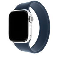 FIXED Elastic Silicone Strap für Apple Watch 42/44/45/Ultra 49mm Größe XL blau - Armband