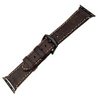 FIXED Berkeley for Apple Watch, 42mm and 44mm, with Black Buckle, Brown - Watch Strap